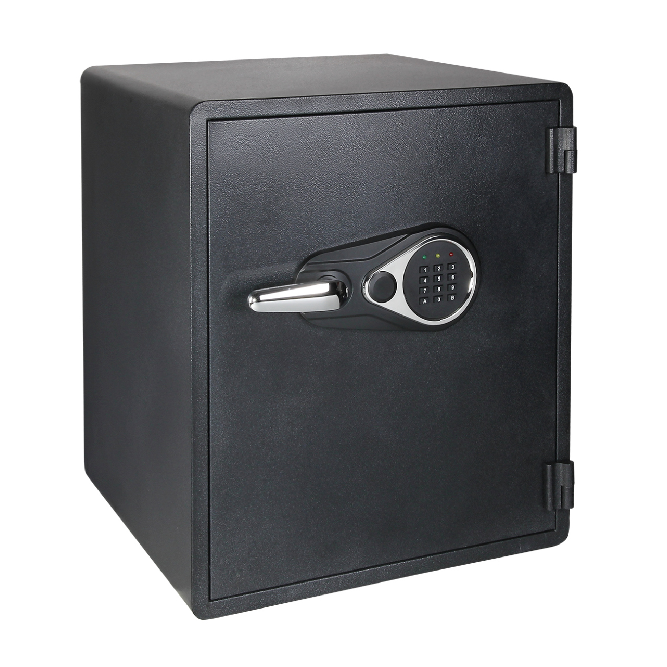 Lock Well Fire Safe, Digital Lock, 1 Removable Shelf, 1 Drawer, Black Color, SWF2420E