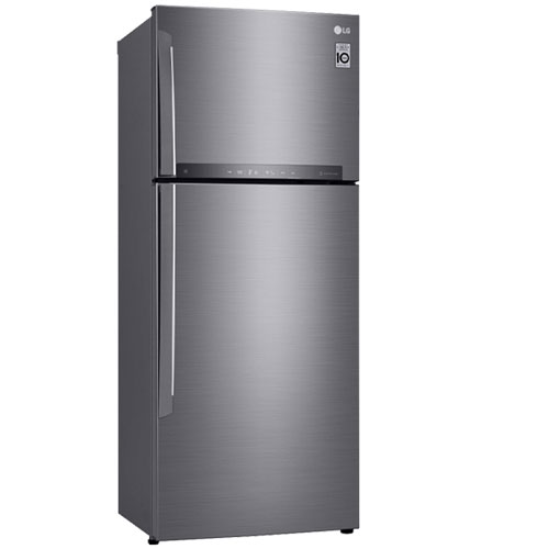LG TOP MOUNT REFRIGERATOR, 22 CU FT, LINEAR INVERTER DOOR, COOLING, TOUCH SCREEN, SILVER, GCM616HLL