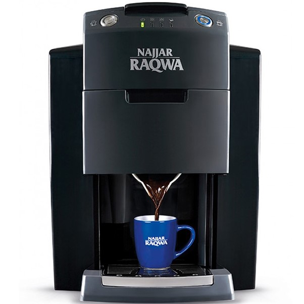 Najjar Raqwa Coffee Machine Black, NAJ-RAQWA