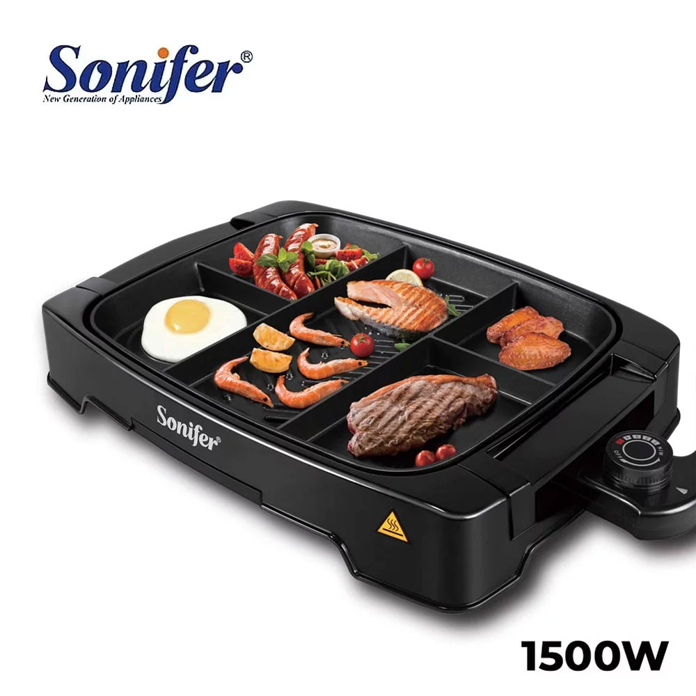 Sonifer Electric Multi-Portion Grill 1500W  SF-6074