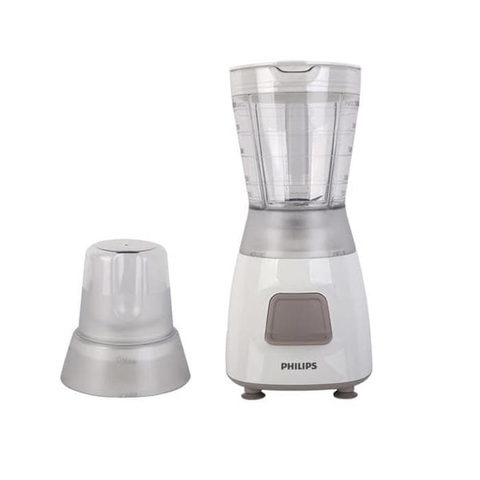 Philips, Blender 350W, 1L, Plastic Jar, 4 Stars Stainless Steel Blade with mill, HR2056/01