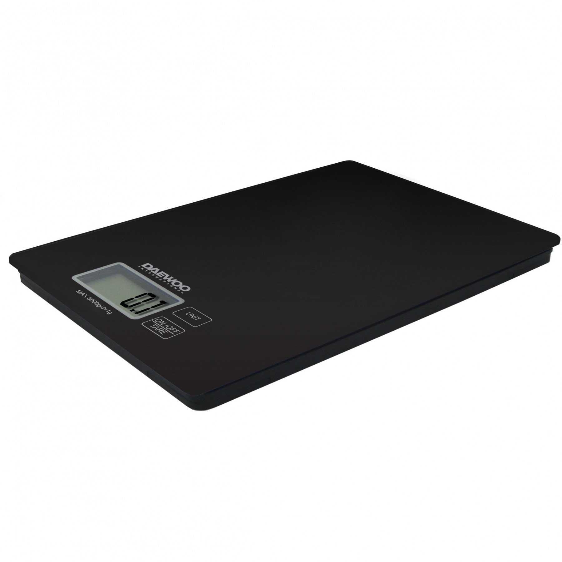 Daewoo Digital Electronic Kitchen Scale 5 Kg Weight for Cooking Black - KT391B
