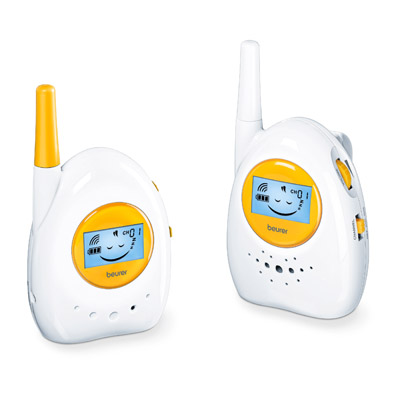 BEURER Baby Monitor, Extra-Long Range Of Up To 800 Meter, 16 Pilot Tones, 2 Channels, BY84