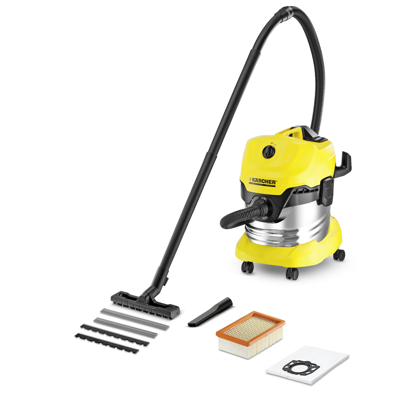 Karcher Multi-Purpose Vacuum Cleaner Wet & Dry WD 4, KAR-WD4