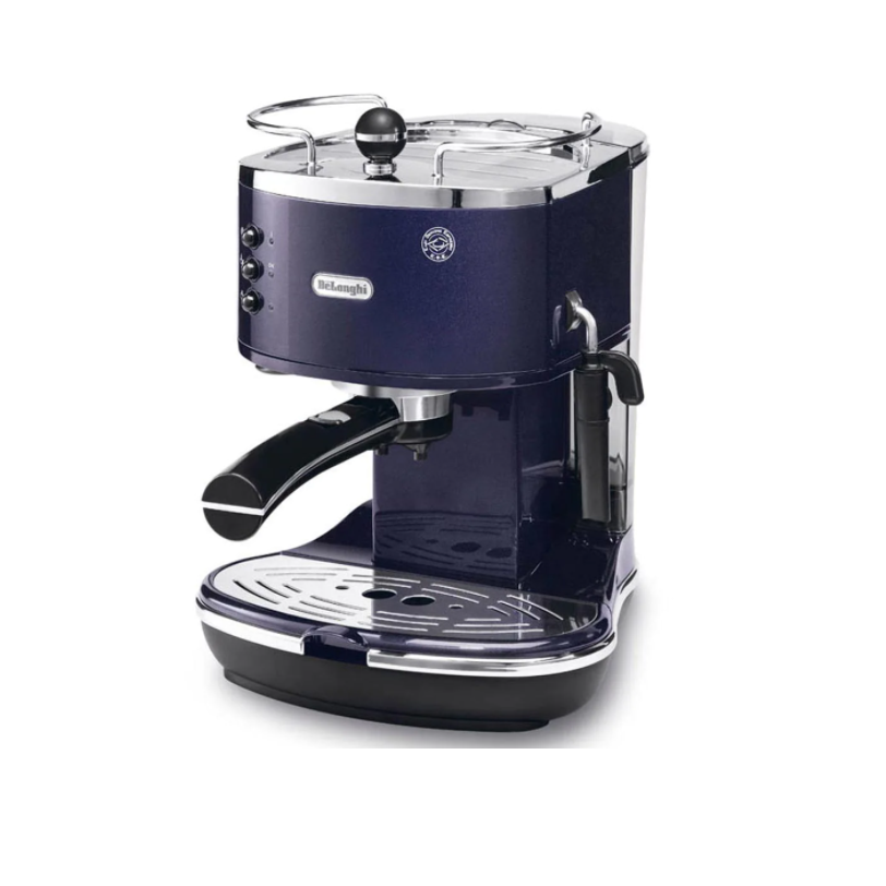 Delonghi Espresso and Cappuccino Maker Pump Icona Vintage Violet, DKE-ECO310V