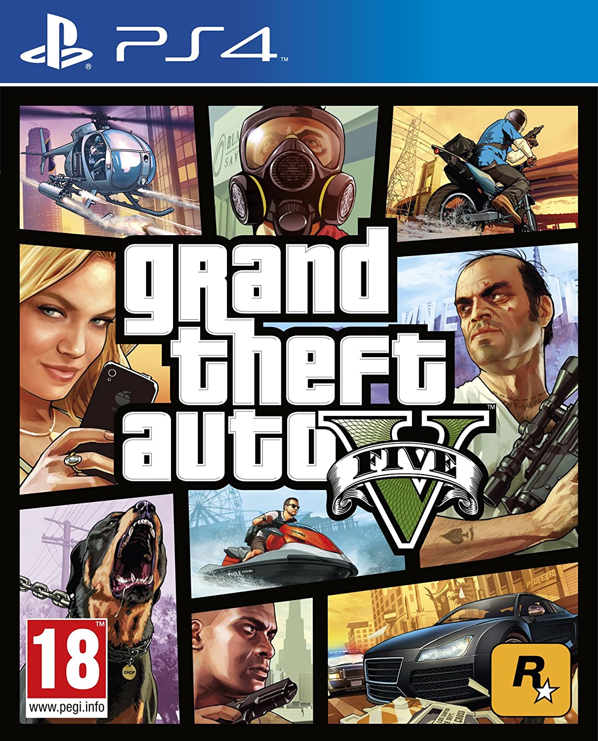 Ps4 Game Grand Theft Auto Five V (GTA5), SON-GTA5