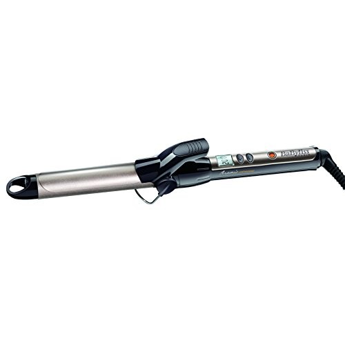 Babyliss Intense Curling Iron, Temperature Settings With Lcd, 25Mm Length, On/Off Switch, Swivel Cord, Built In Stand, 200 Degree Centigrade Maximum I Temperature Technology, C525E