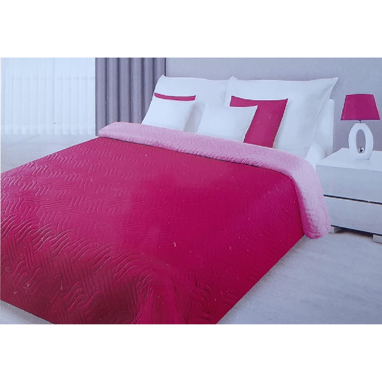 Home Linen Windsor  Bedspread Duo + Pillow Case 180x230 Cm, 5283000853356 Pink