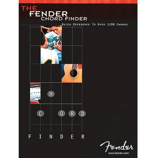 Fender Chord Finder Quick Reference Guide, 099-5002-000