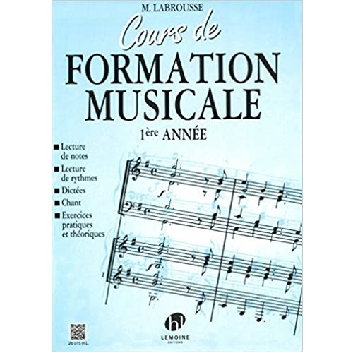 Lemoine Labrousse Marguerite - Musical Training Course Vol. 1, 26075