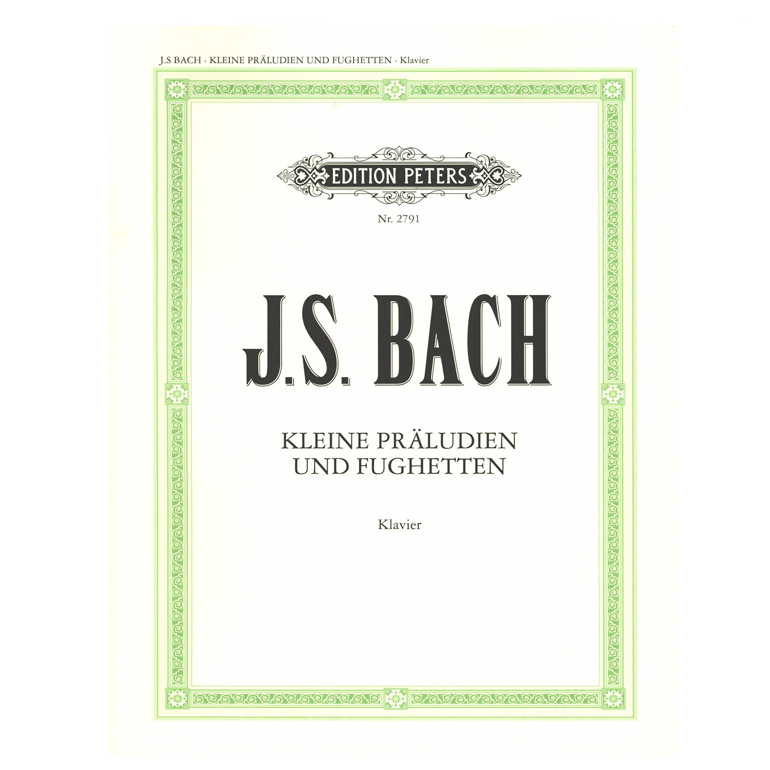 Bach, Kleine Preludien & Fughetten Piano Book, P2791