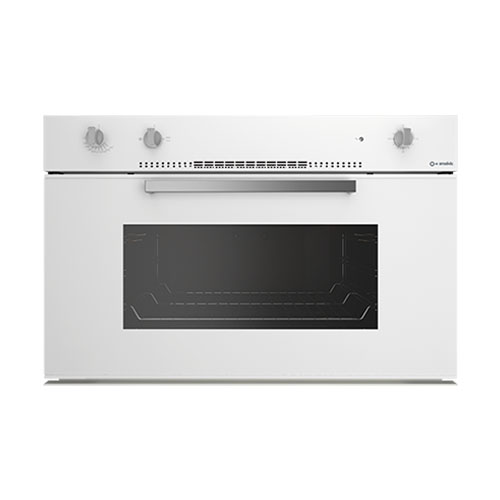 SMALVIC BUILT IN GAS OVEN, WHITE, FI-NC90 GGT FI-166