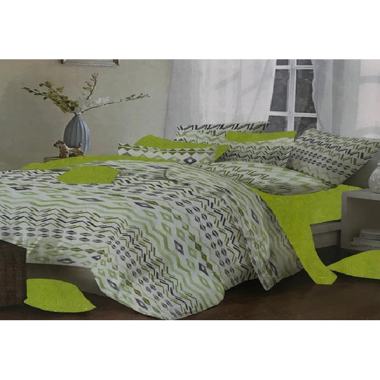 Coventry 4 pcs double | White/Green, 2120WG