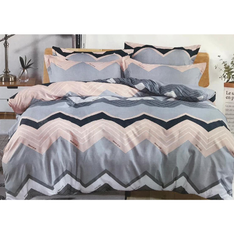 Coventry Comforter set 4 pcs double | Grey/Pink, 2487GP