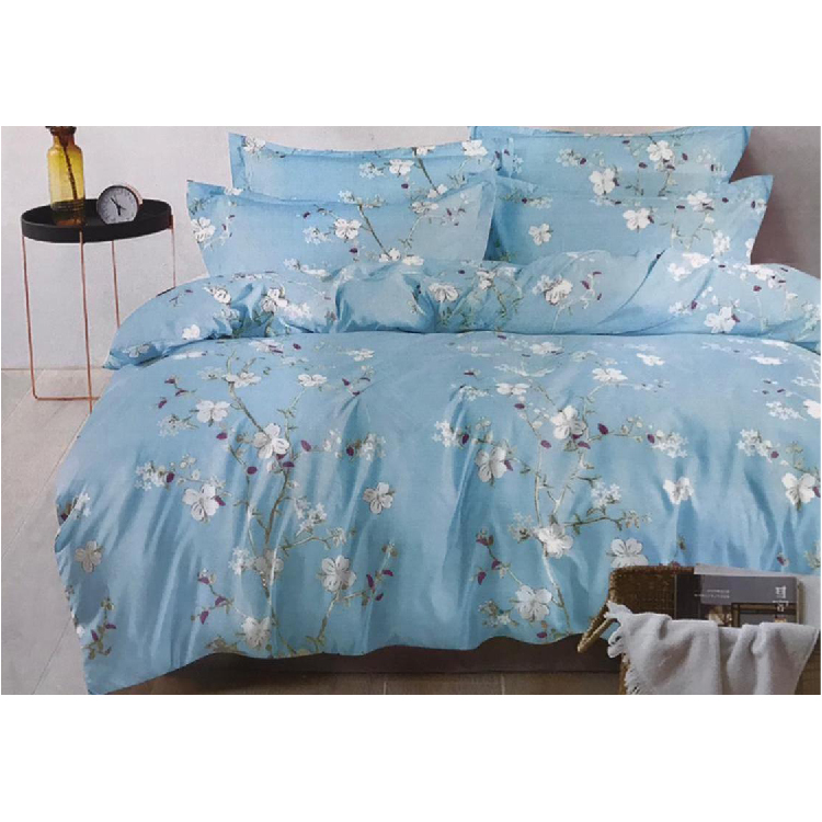 Coventry Comforter set 3 pcs single | White/blue, 6164WB