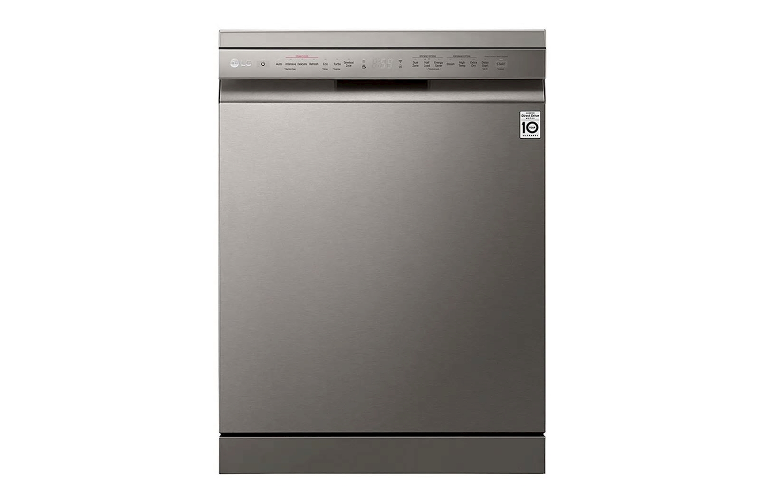 LG Dishwasher A++, 14 Place Settings, 9L , 10 Wash Cycles, Stainless Steel, DFB425FP