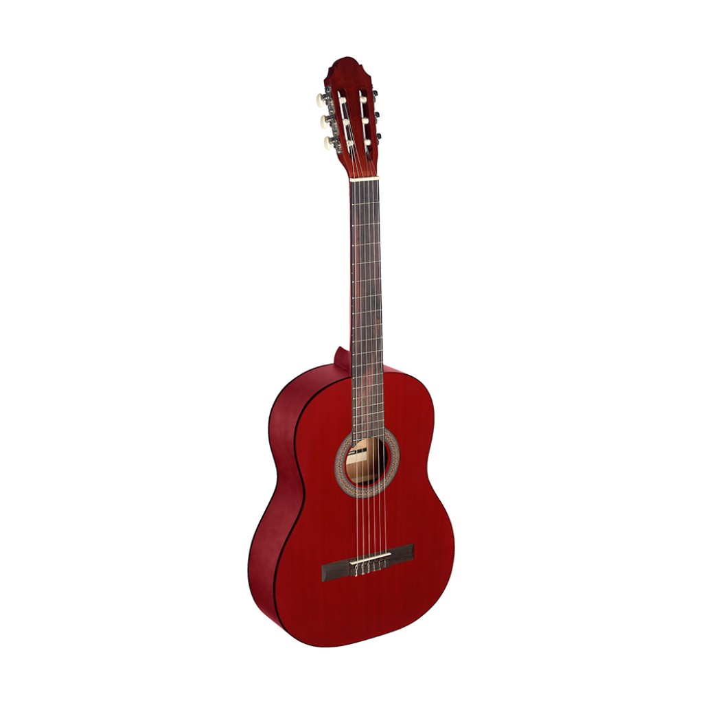 Stagg C440 Redbst 4/4 Linden Classic Guitar Red, C440R