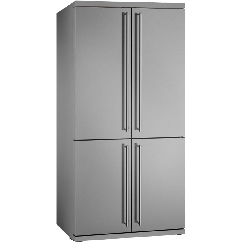 Smalvic 4 Doors Refrigerator, Stainless Steel, S90-4DF