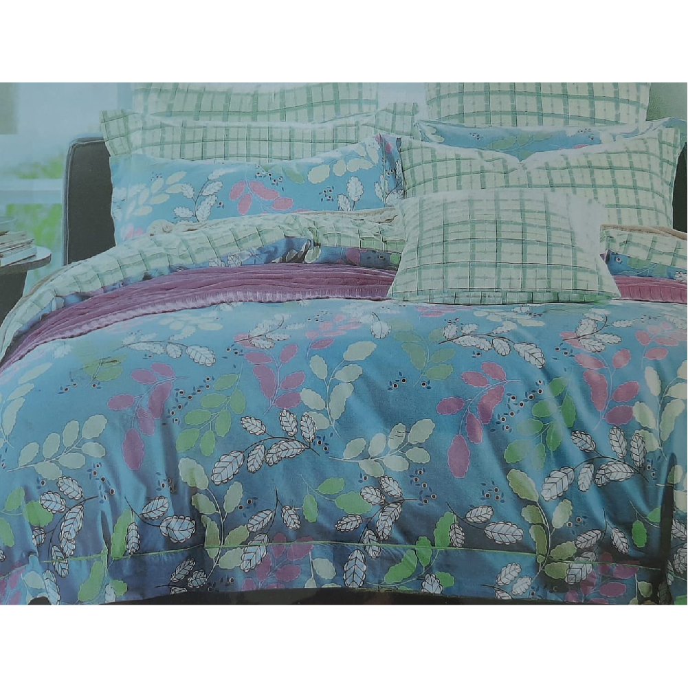 Windsor Home Linen Wrap Embroidered 3PCS S/M, 5283000853523-Blue/Pink/Green