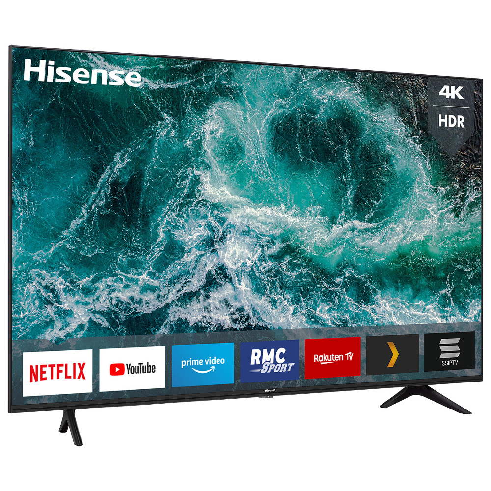 Hisense TV 58-inch, 4K Ultra Hd 3840x2160 Vidaa 3 Smart Os, 2Usb, 3Hdmi, Quad Core Processor, Wifi, Bluetooth, HSN-58A7100F
