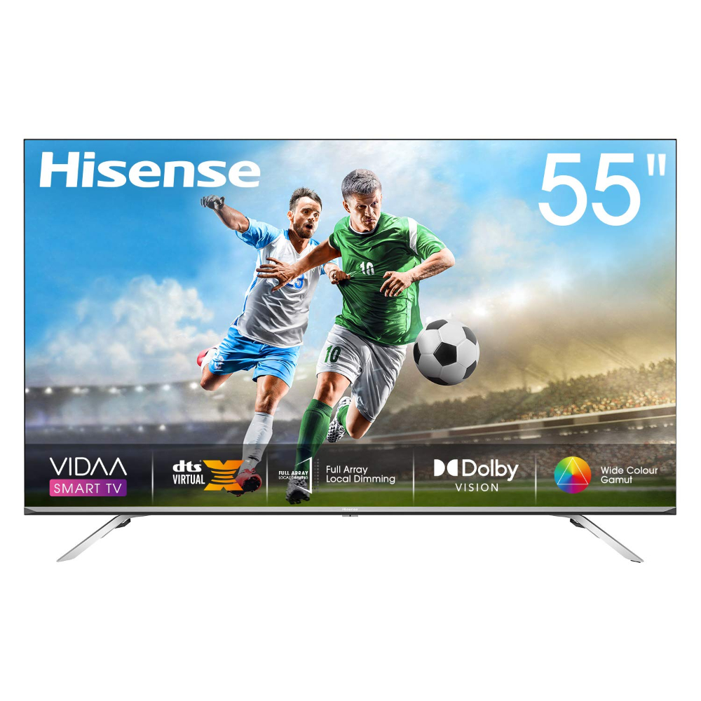 Hisense TV 55-inch, 4K Uled Ultra Hd 3840x2160 50Hz Vidaa U4.0 Os, 2Usb, 4Hdmi, Quad Core Processor, Wifi, Bluetooth, HSN-55U7WF