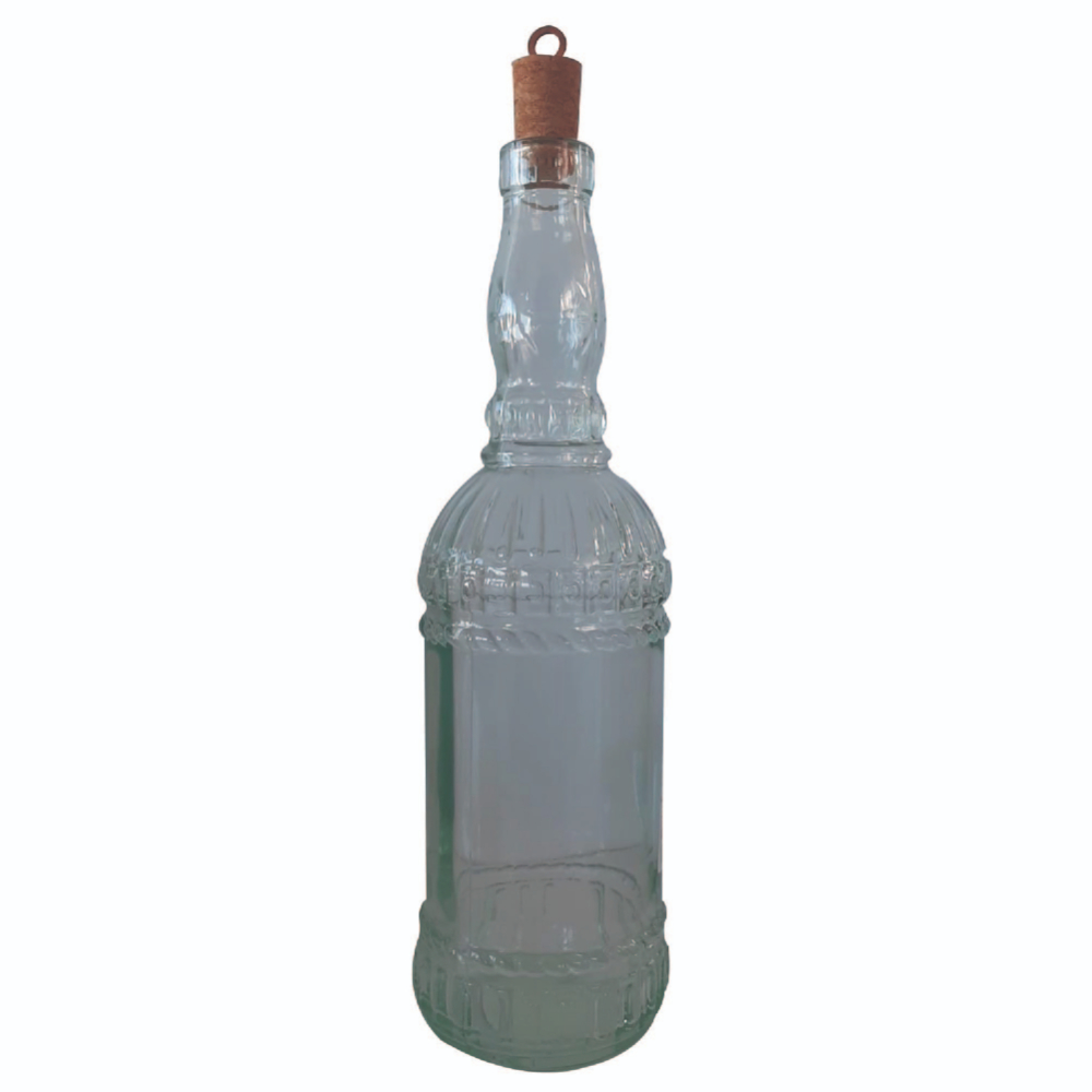 Bormioli St Ch Assisi Bottle 0.72L W/Cork, BO-633349