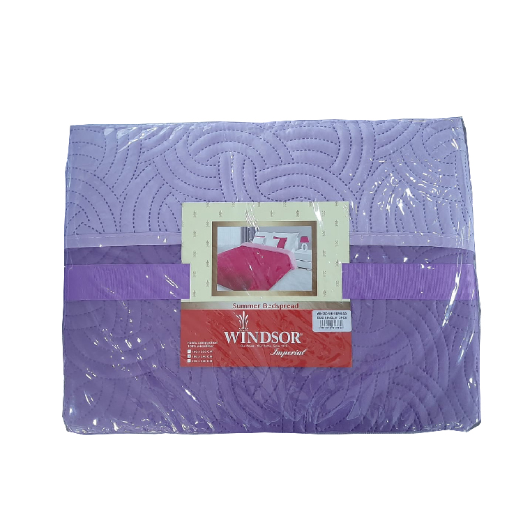 Windsor Purple Summer Bedspread, WIN-33565PU