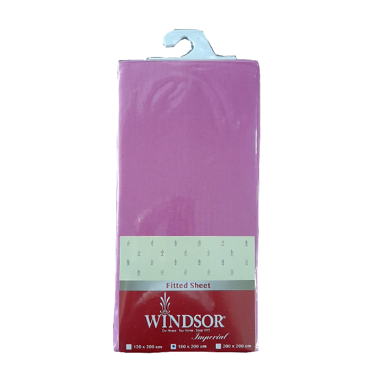 Windsor Pink Fitted Sheet Assorted Double, WIN-4598PK