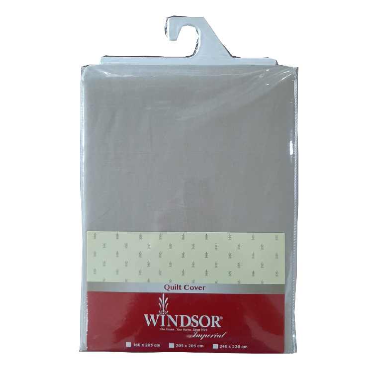 Windsor Beige Quilt Cover Assorted Single, WIN-4611B