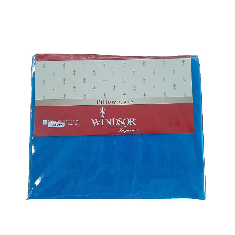 Windsor Dark Blue Pillow Case, WIN-4642DB