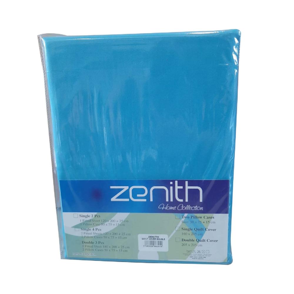 Zenith Baby Blue Quilt Cover Double, ZEN-3010BBL