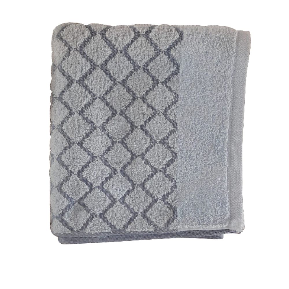 Windsor Dark Grey Towel Jacquard, WIN-5471DG