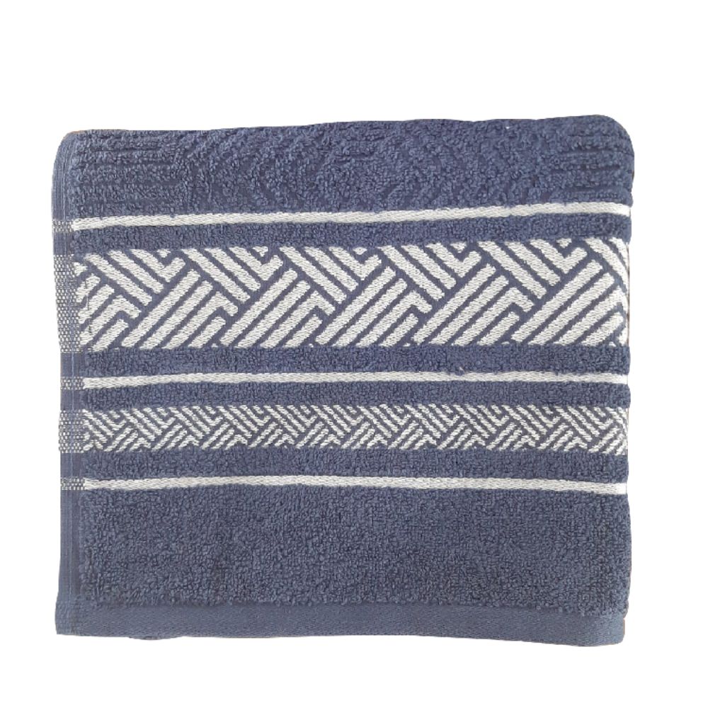 Windsor Dark Blue Towel Jacquard, WIN-5501DBL