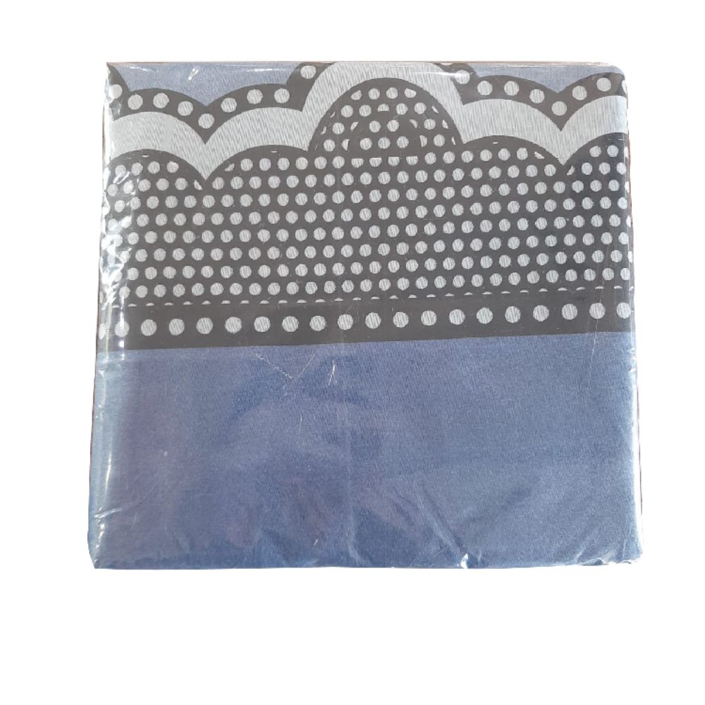 Zenith Black/Blue/Grey Pillow Case Printed 2 Pcs, ZEN-0308BLKBLG