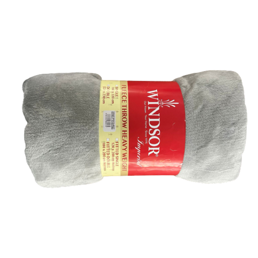 Windsor, Blanket Jacquard Double (Grey), WIN-0574G