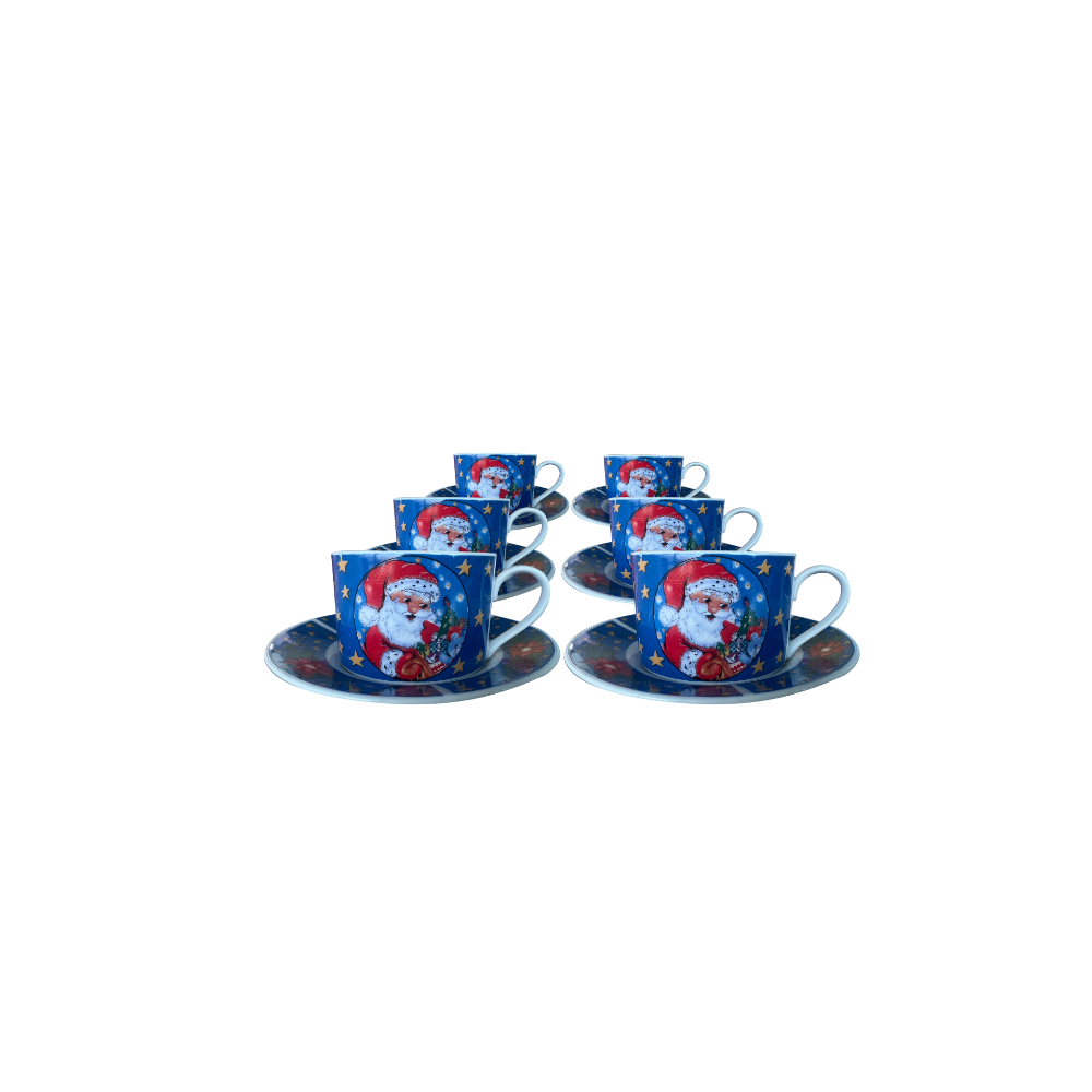KotobCity, Set Of 6 Tea Cups, CB4/9840BL