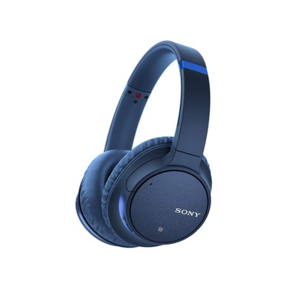 Sony Wireless Over-Ear Noise Canceling Headphones With Microphone Blue, WH-CH710N/LZE