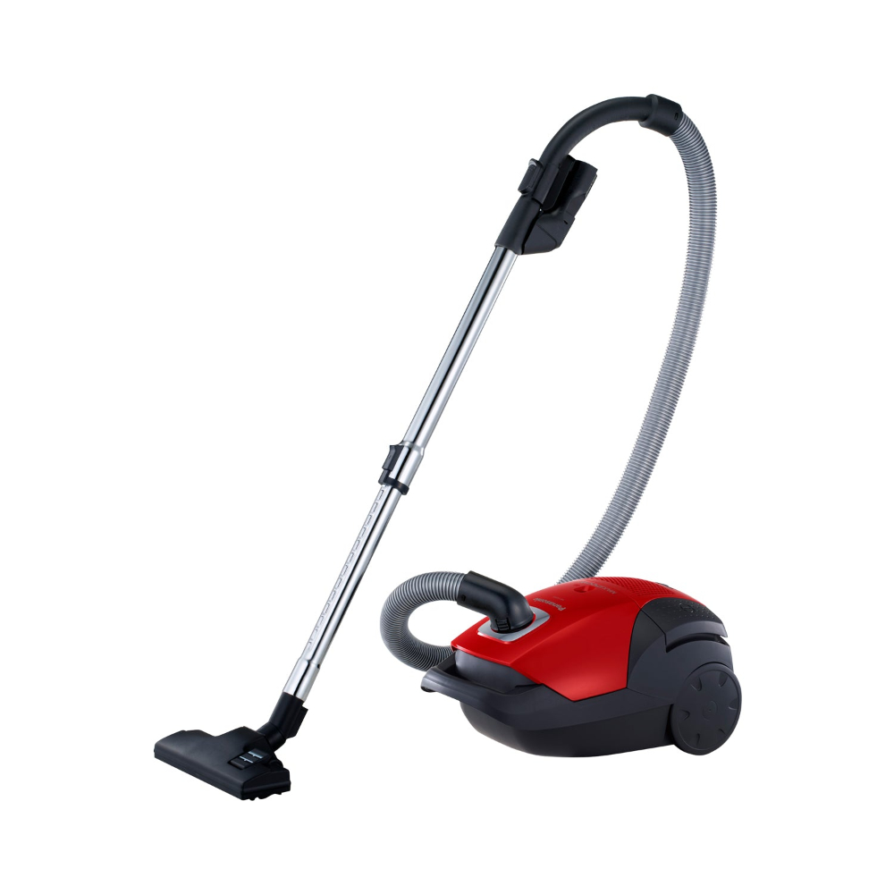Panasonic Vacuum Cleaner, 1700W, 4L Dust Bag Capacity, Long Reach Total 8M, Red, CG525R149
