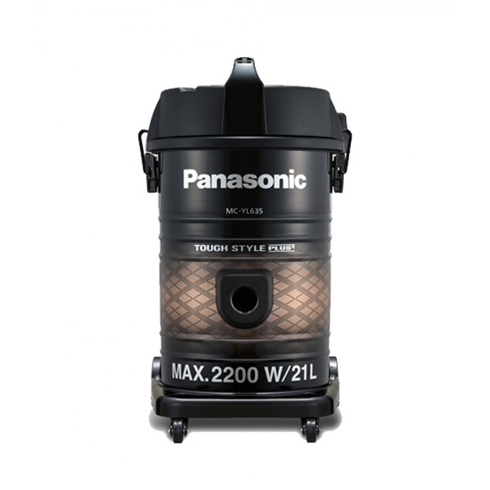 Panasonic Industrial Vacuum Cleaner, 2200W, 21L Dust Capacity, Anti Bacteria Filter, Cord Length 8M Brown, YL635T149