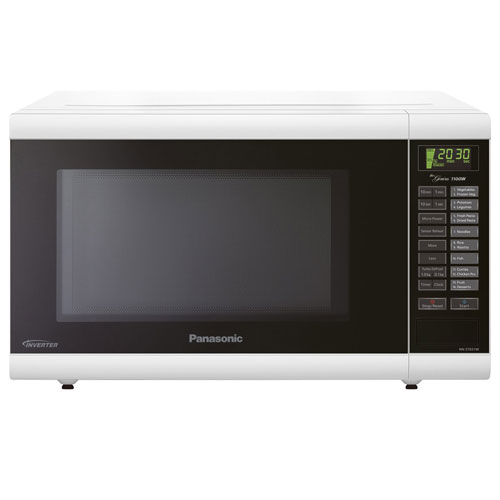 Panasonic Microwave Oven/Solo, 32L, 1000W Micro Power, Auto Menu, Turbo Defrost, Child Safety Lock, White, ST651WPTE