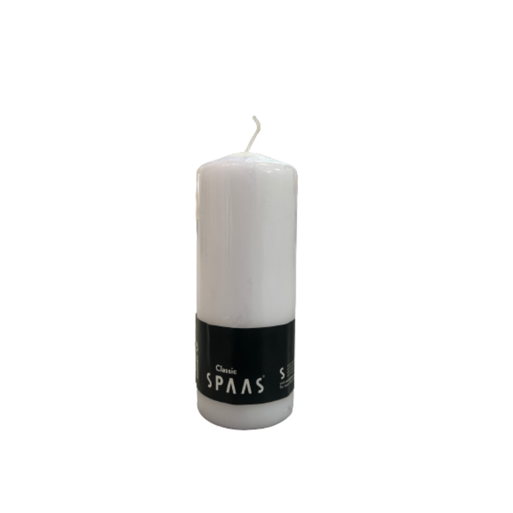Candle Spaas Cyl 60x150 Blanc, 053201-001