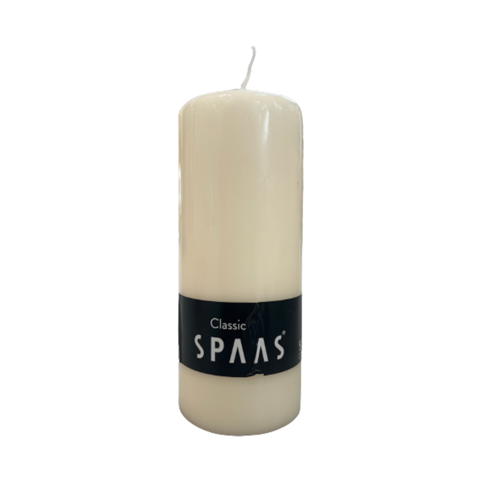 Candle Spaas Cyl 80X200 Beige, 073201A-037