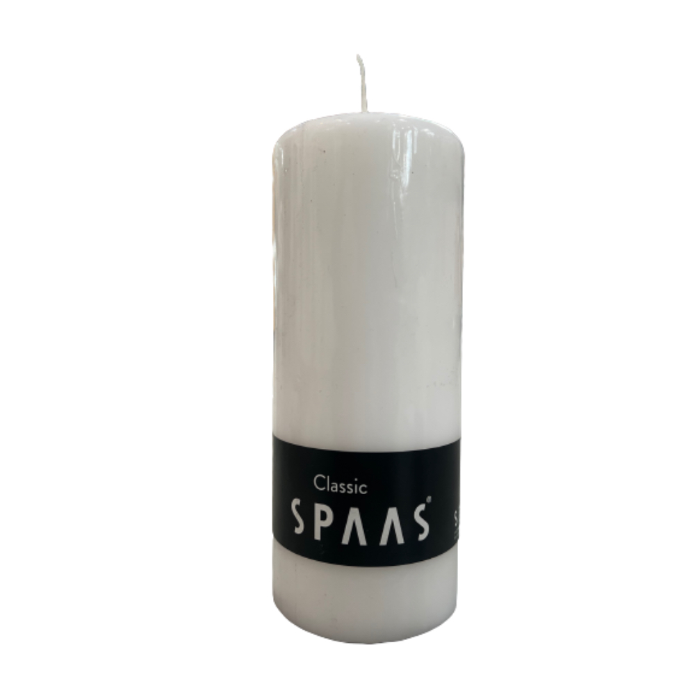 Candle Spaas Cyl 80x200 Blanc, 073201A-001