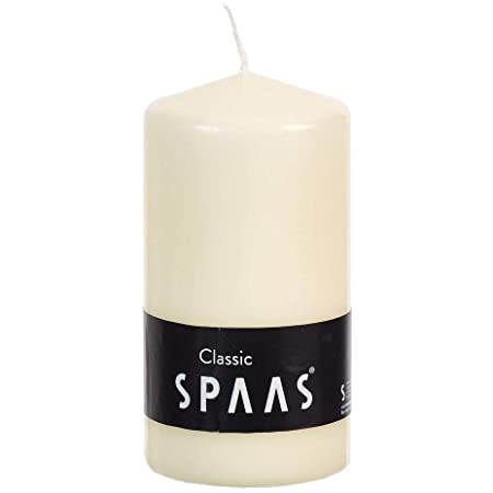 KC Candle Spaas Cyl 80x150 Blanc, 073101A-001