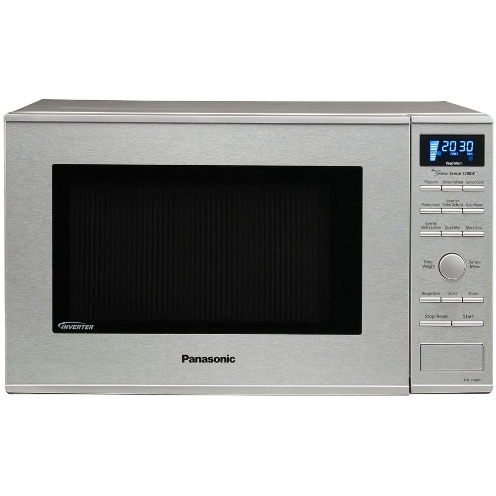 Panasonic Microwave Oven/Solo,32L, 1000W Micro Power, 340Mm Large, 115 Auto Menu Silver , NNSD681SPTE