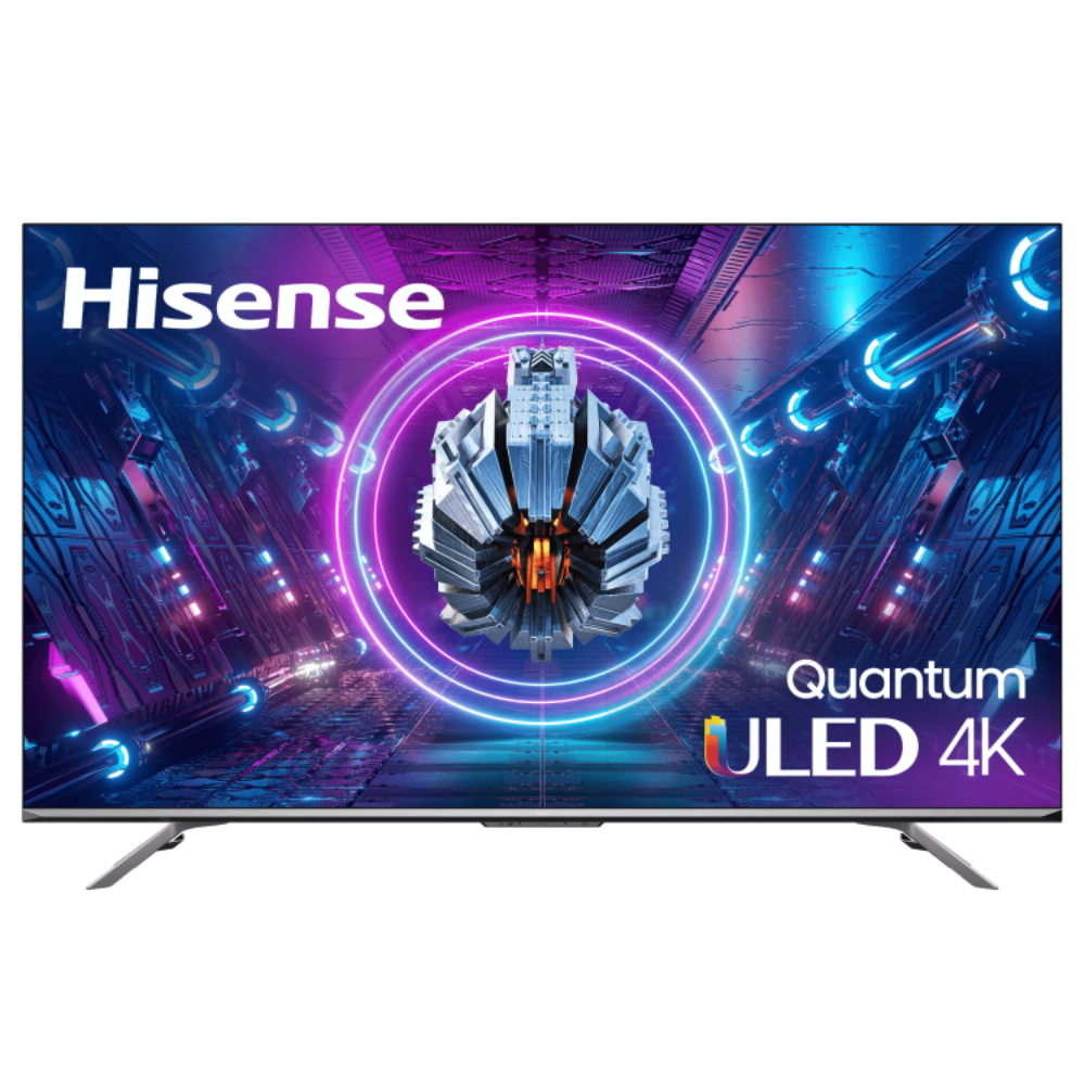 Hisense TV 55-Inch, 4K Uled Ultra HD 3840x2160, Vidaa 3.0 Smart OS, 2USB + 3HDMI, Quad Core Processor, WiFi Bluetooth, 55U7GQ