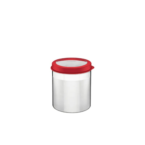 Tramontina Farroupilha Cucina Canister 12Cm W/Plastic Red Lid, 61227/122
