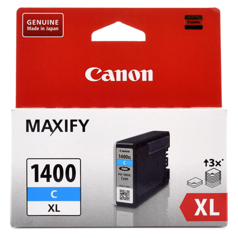 Canon Printer Ink (Yield= 900Pages), 1400XLC
