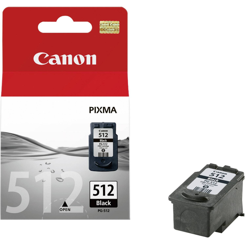 Canon Black Ink Cartridge, PG512