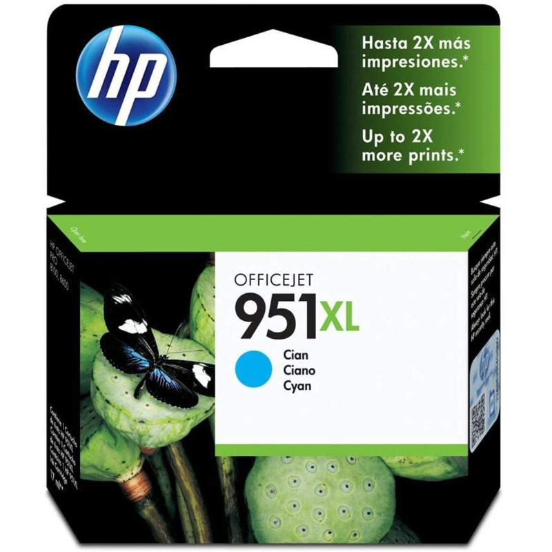 HP Ink 951XL Cyan, CN046AE